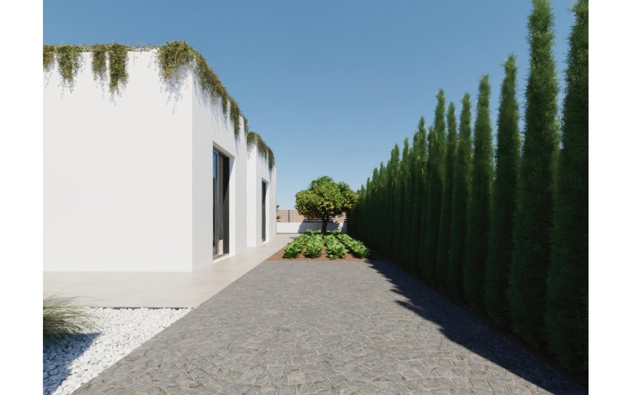 Obra nueva - Villa - Fuente Álamo - Hacienda del Alamo