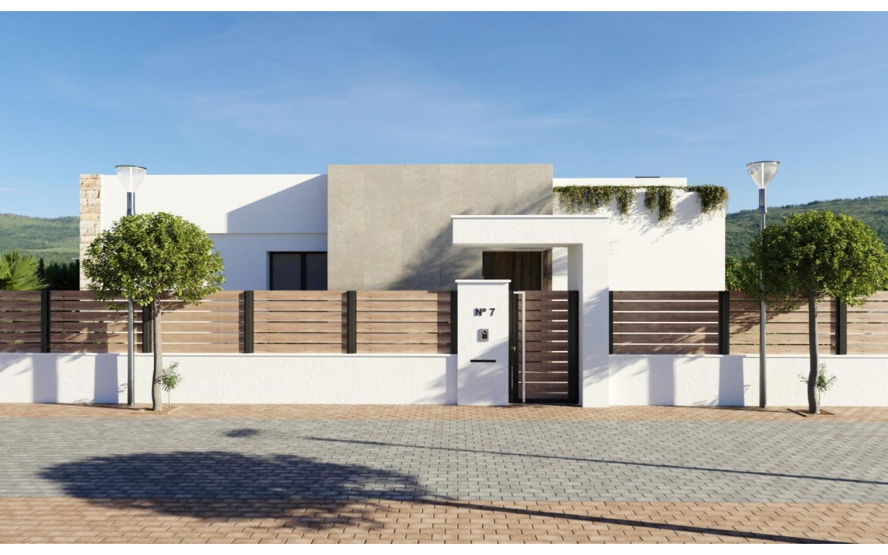 Obra nueva - Villa - Fuente Álamo - Hacienda del Alamo