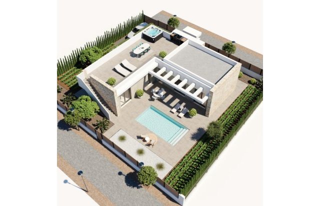 Obra nueva - Villa - Fuente Álamo - Hacienda del Alamo