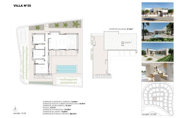 Obra nueva - Villa - Fuente Álamo - Hacienda del Alamo