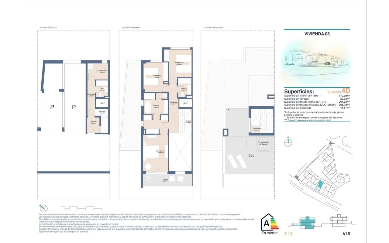 Obra nueva - Town House - San Juan Playa - Cabo De Las Huertas