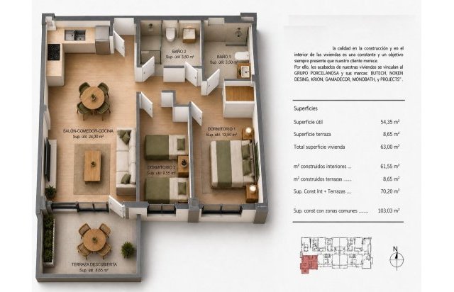 Rynek pierwotny - Apartament - Villajoyosa - Cala de Finestrat