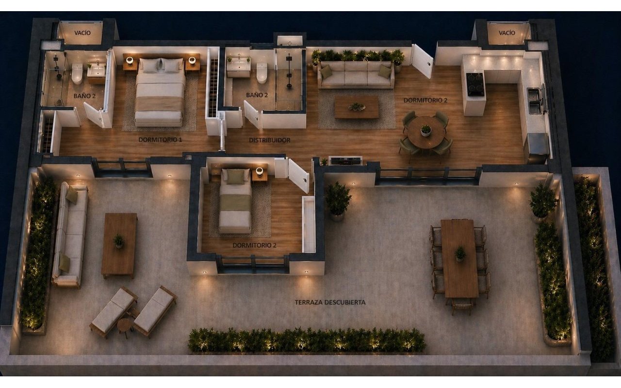 Obra nueva - Ático - Villajoyosa - Cala de Finestrat