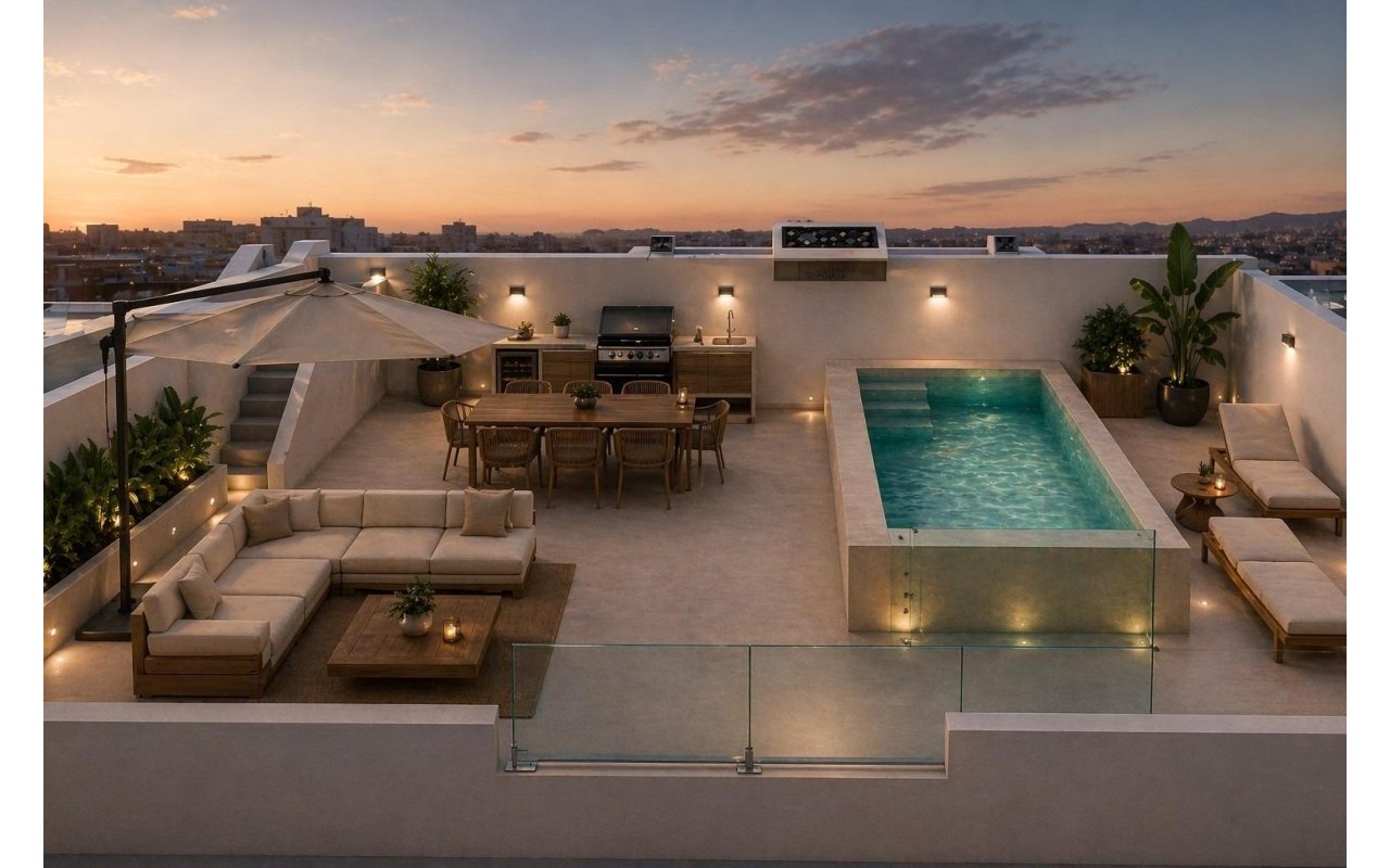 Obra nueva - Ático - Villajoyosa - Cala de Finestrat