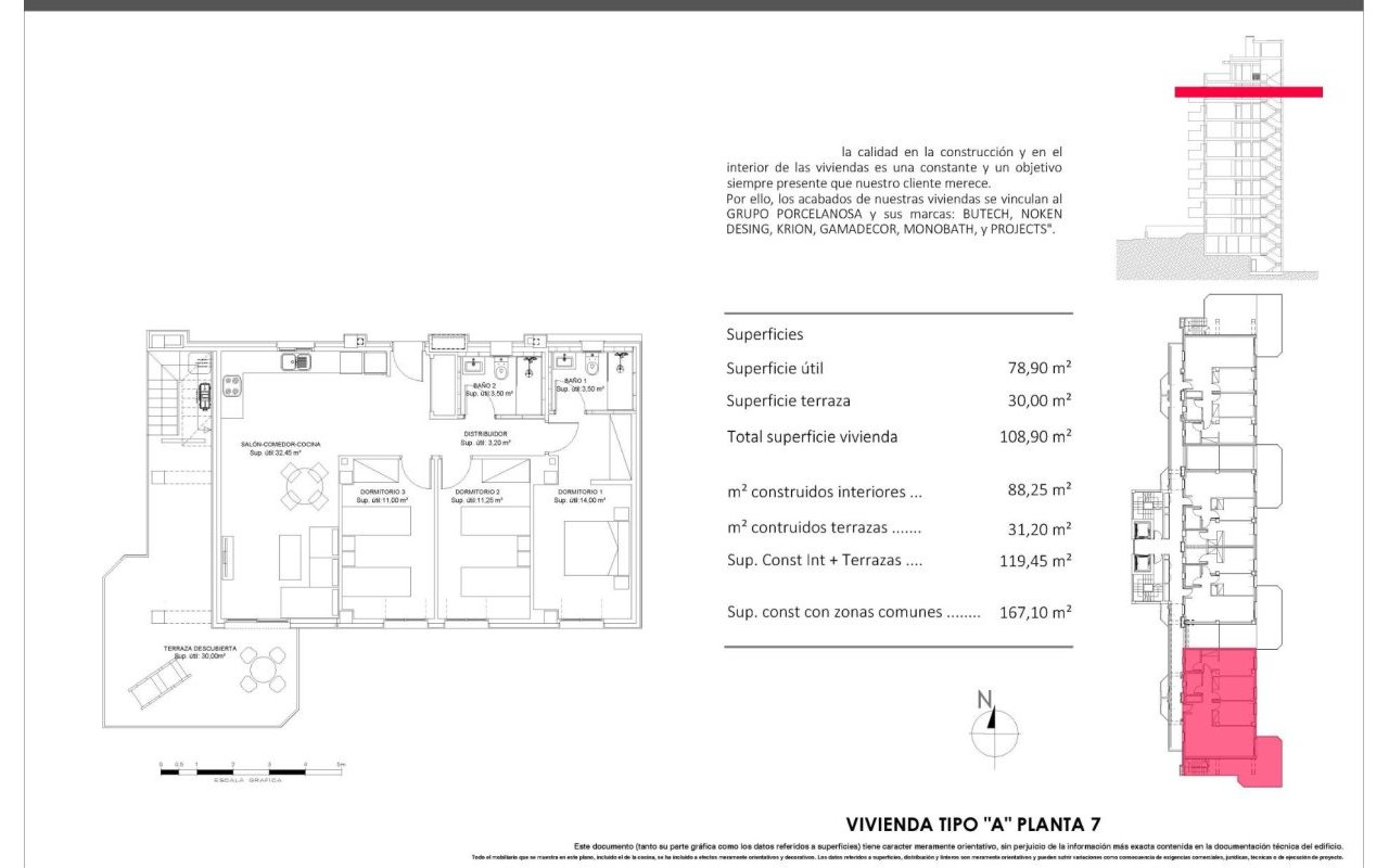 Obra nueva - Ático - Villajoyosa - Cala de Finestrat