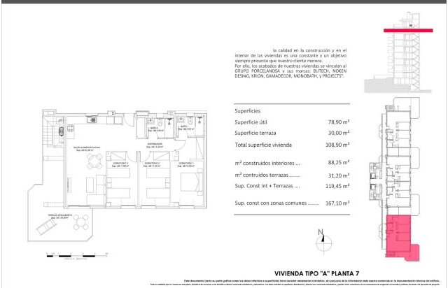 Obra nueva - Ático - Villajoyosa - Cala de Finestrat