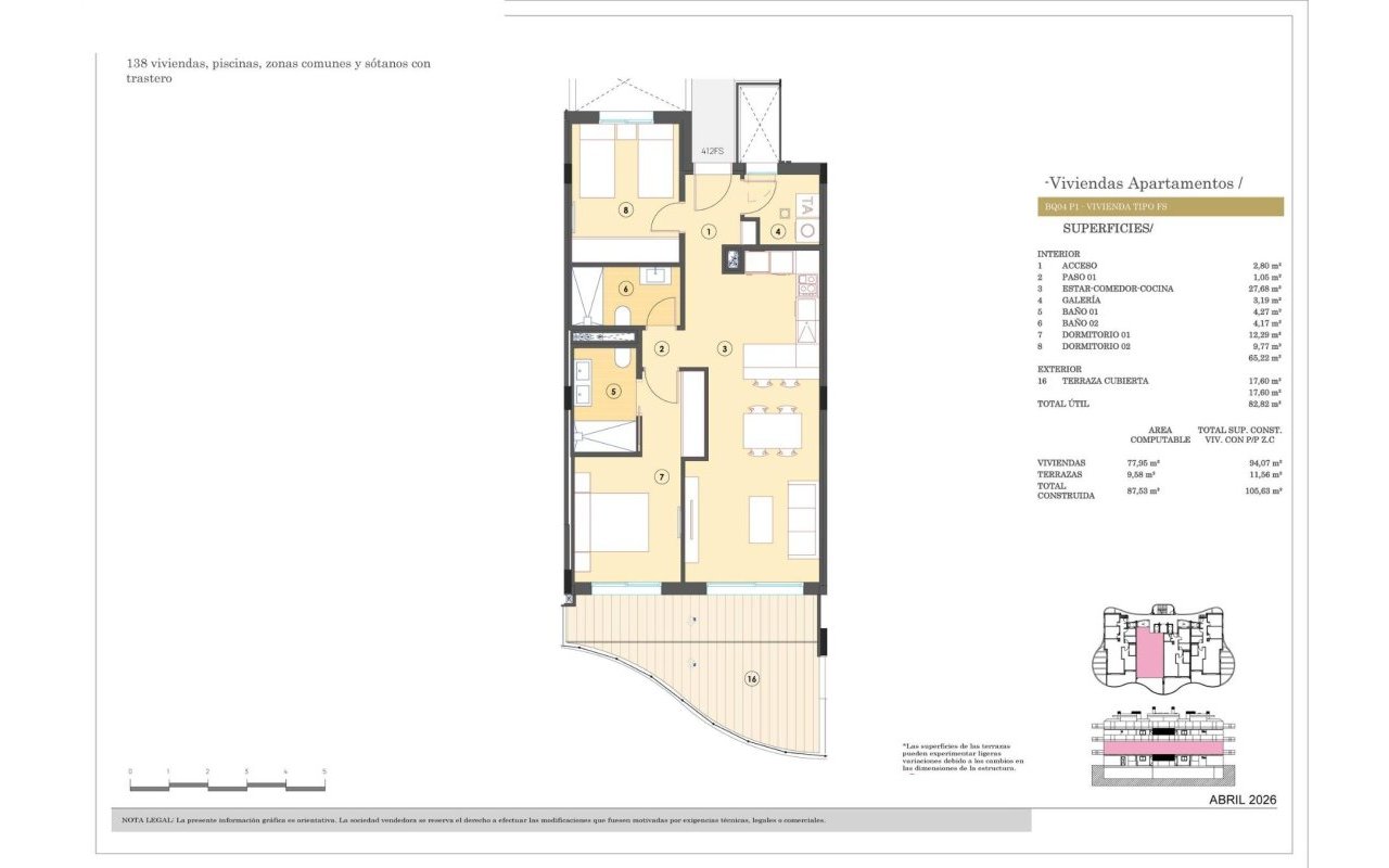 New Build - Apartment - Finestrat - Campana garden