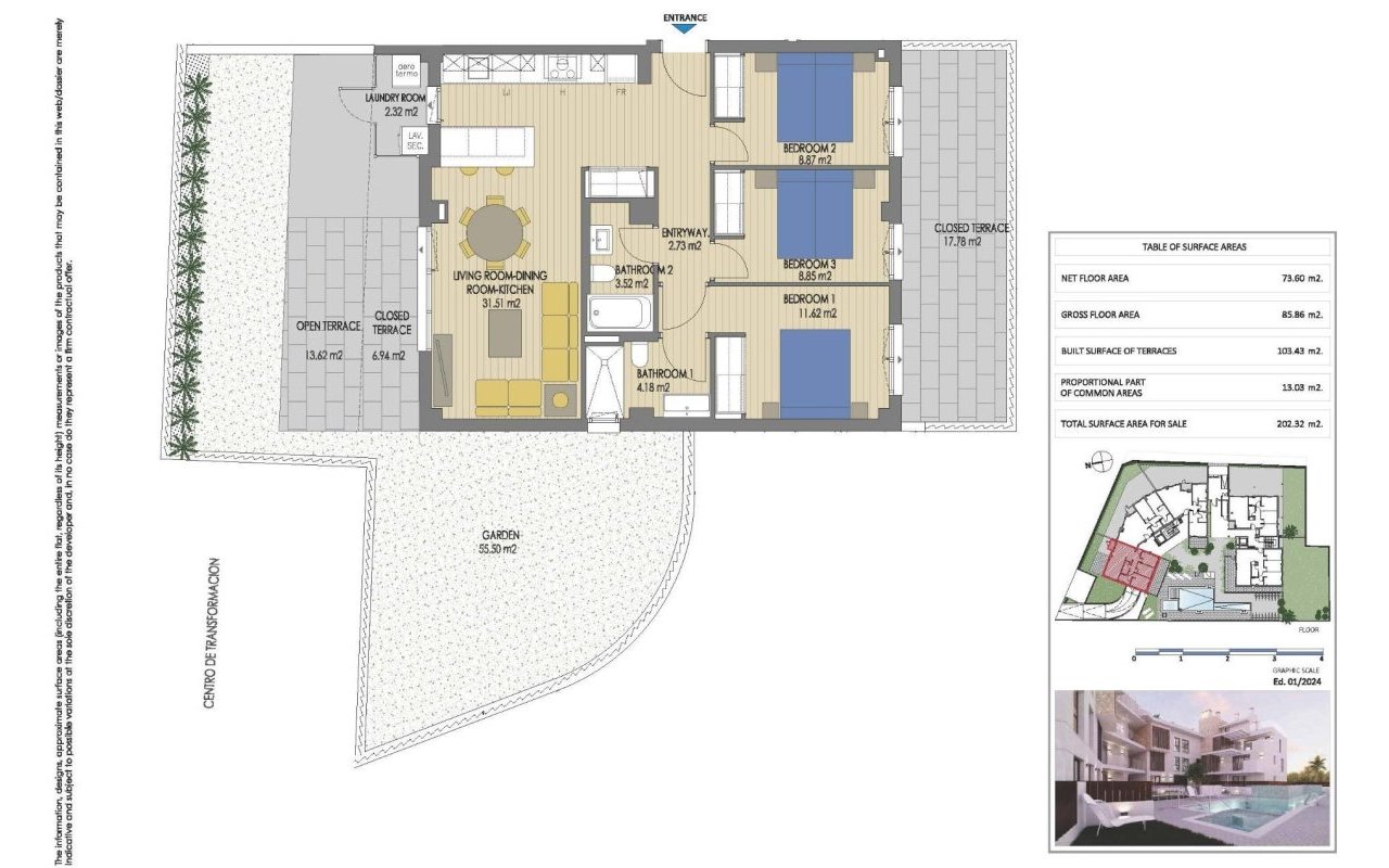 New Build - Apartment - Jávea Xàbia - Cala Blanca
