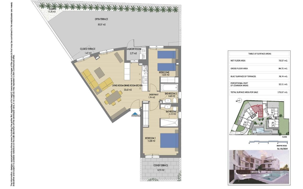 New Build - Apartment - Jávea Xàbia - Cala Blanca