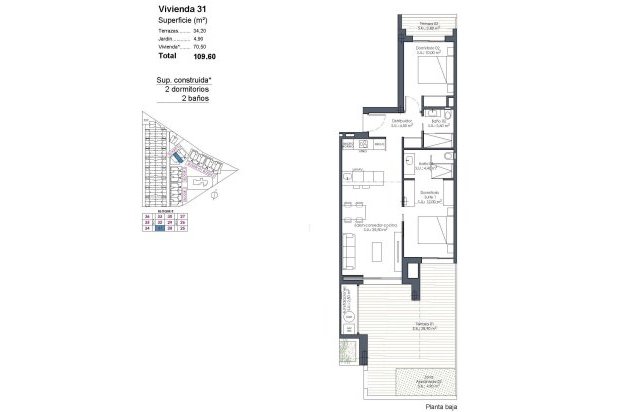 Rynek pierwotny - Apartament - Los Alcázares - Serena Golf