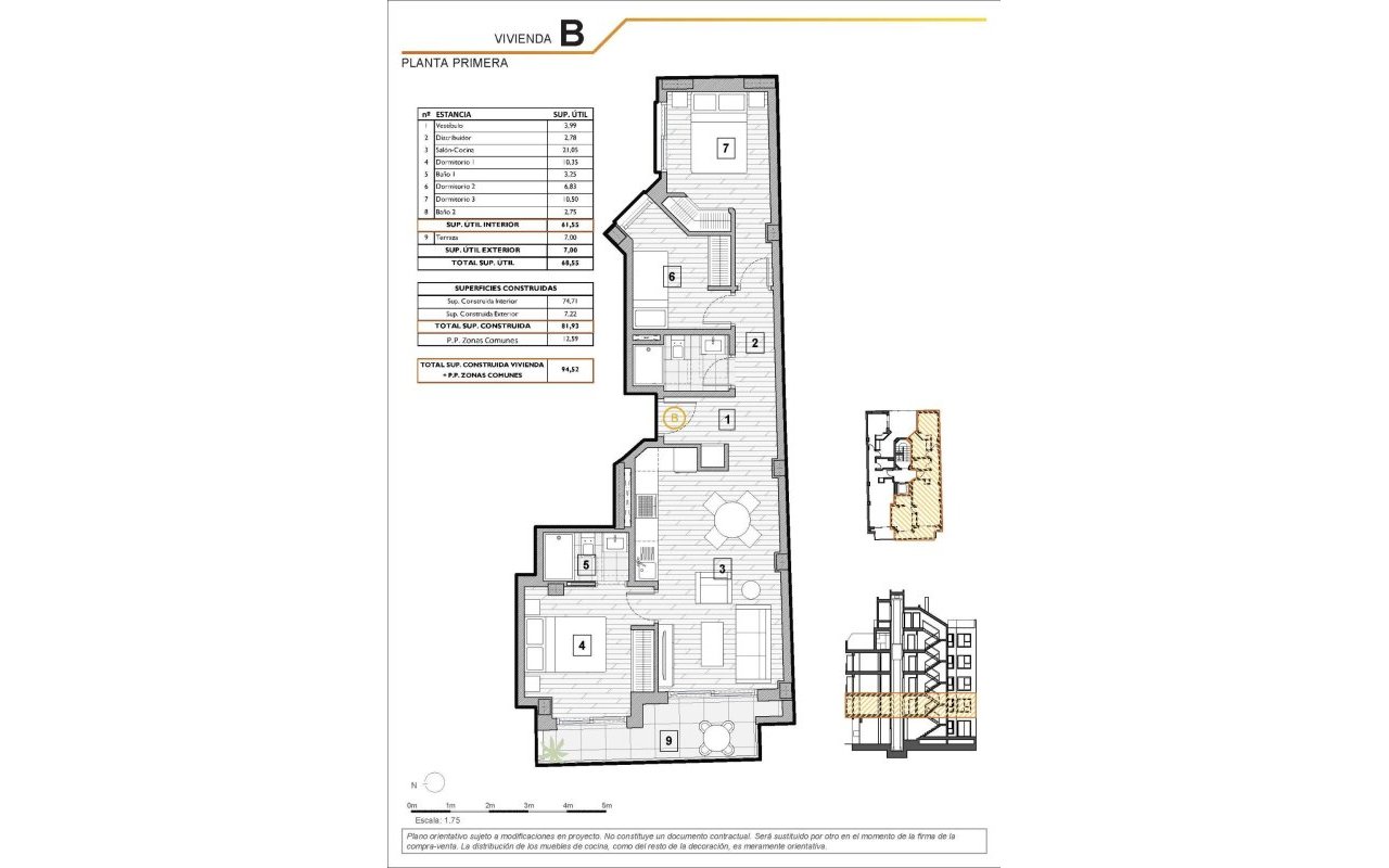 Obra nueva - Piso - Guardamar del Segura - Centro