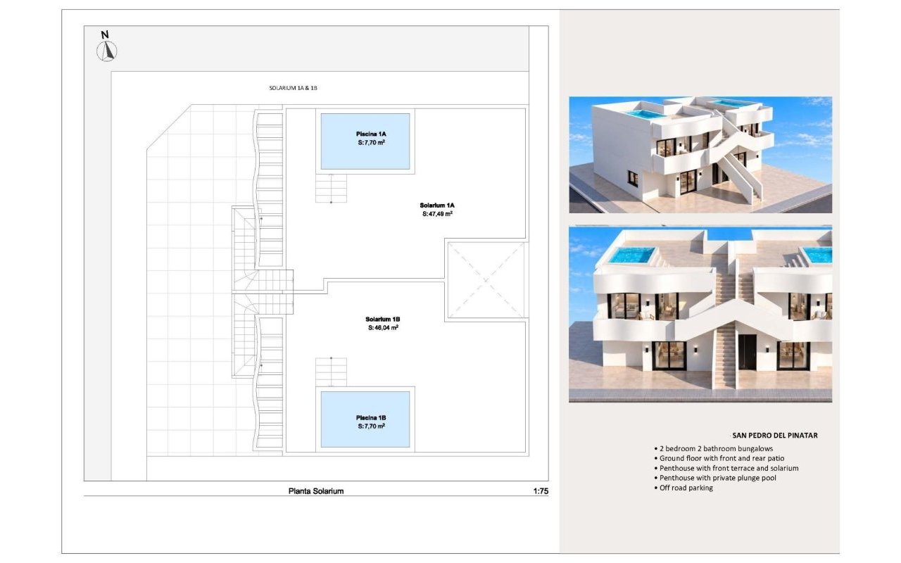 New Build - Bungalow - San Pedro del Pinatar - Los Peñascos