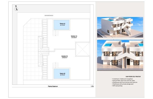 New Build - Bungalow - San Pedro del Pinatar - Los Peñascos