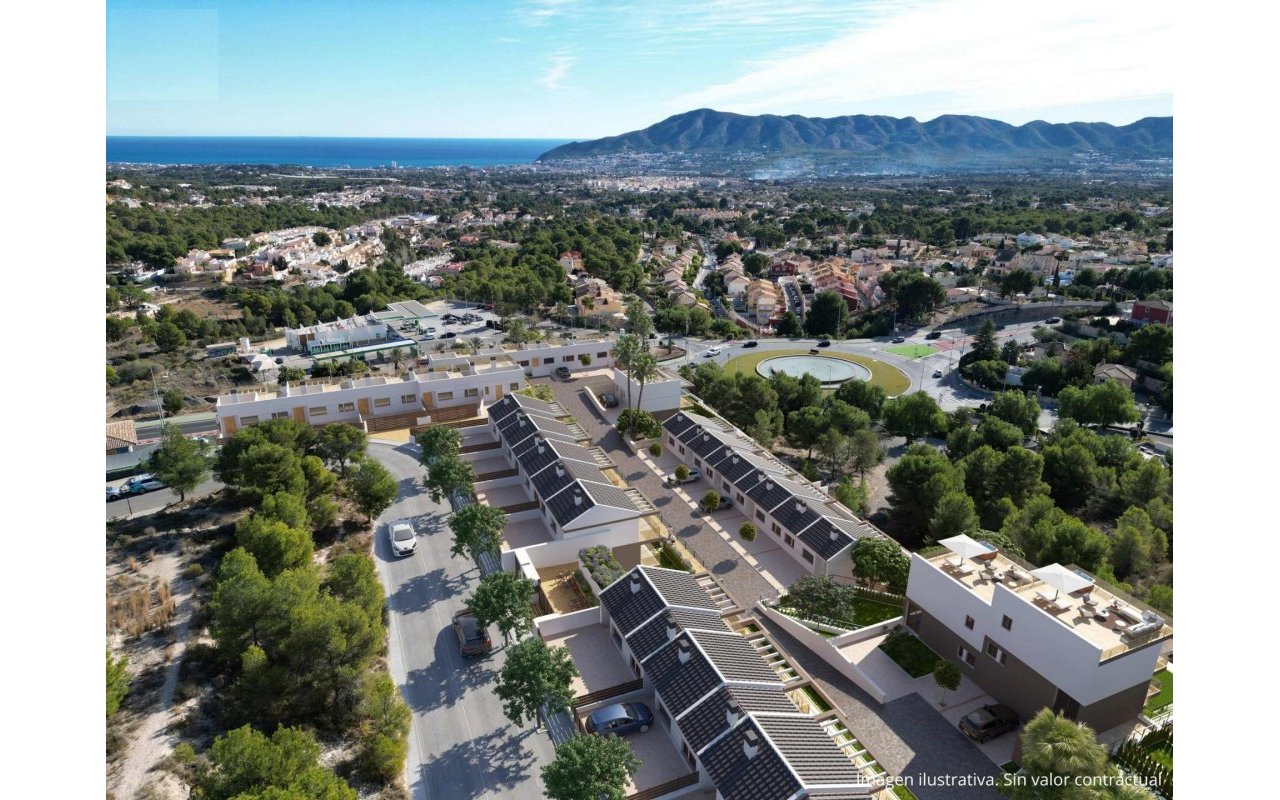Obra nueva - Town House - La Nucía - Nou Espai