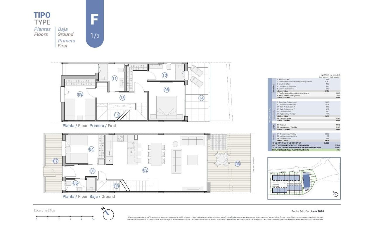 Obra nueva - Town House - El Campello - Platja de L´Amerador