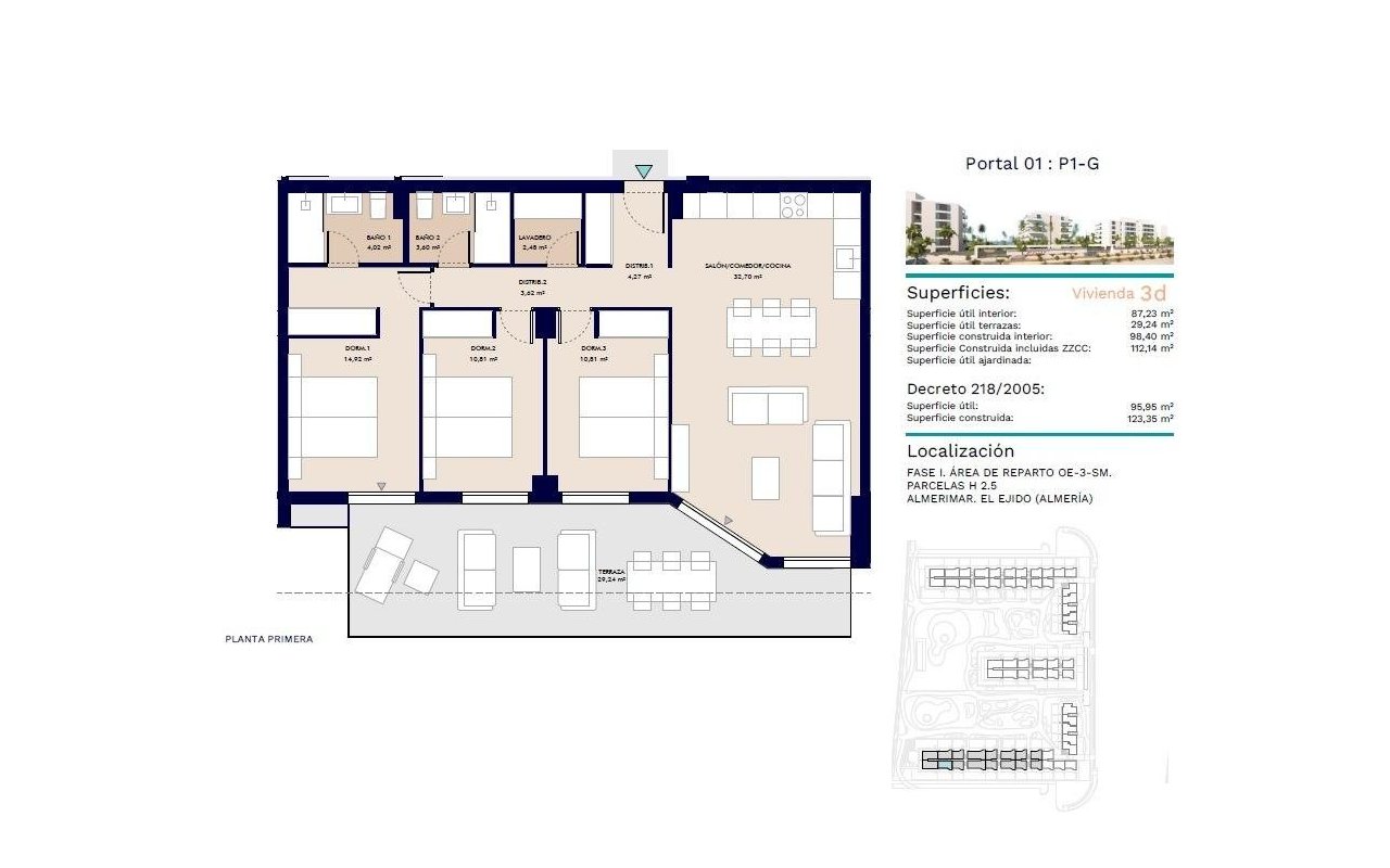 Rynek pierwotny - Apartament - Almerimar