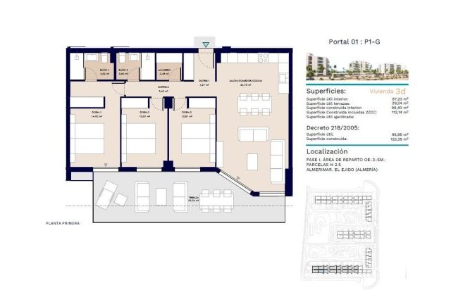 Rynek pierwotny - Apartament - Almerimar