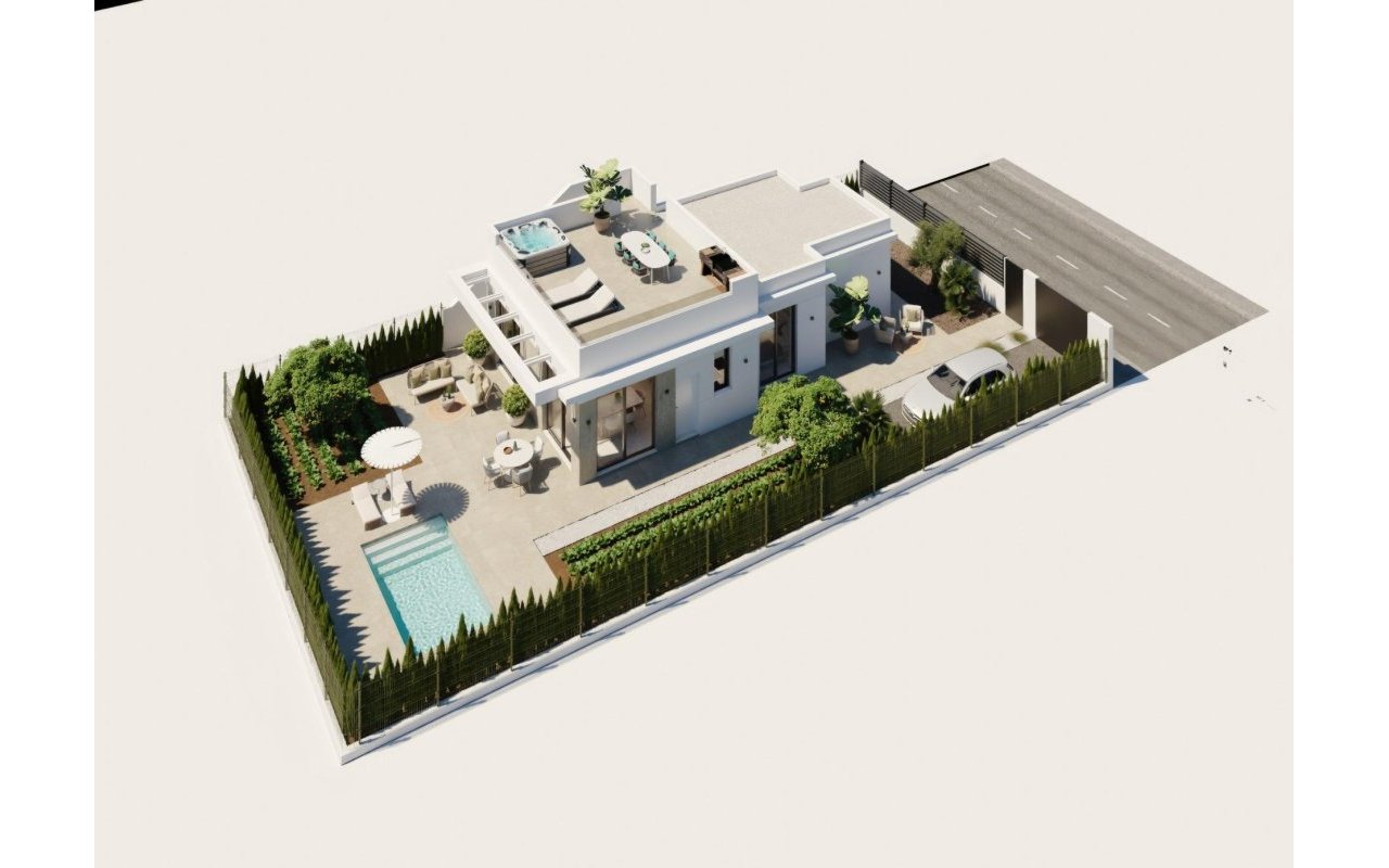 New Build - Villa - Fuente Álamo - Hacienda Del Álamo Golf