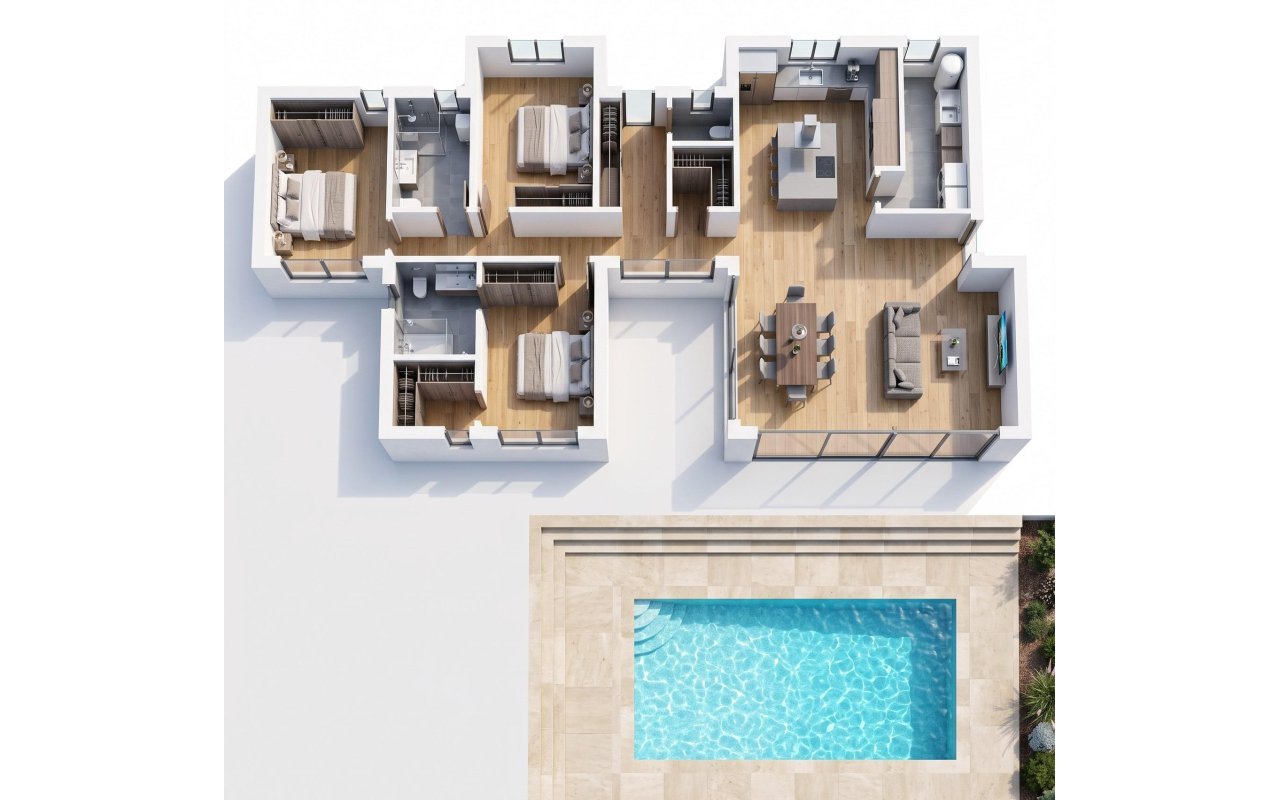 Obra nueva - Villa - La Romana - Los Joveres