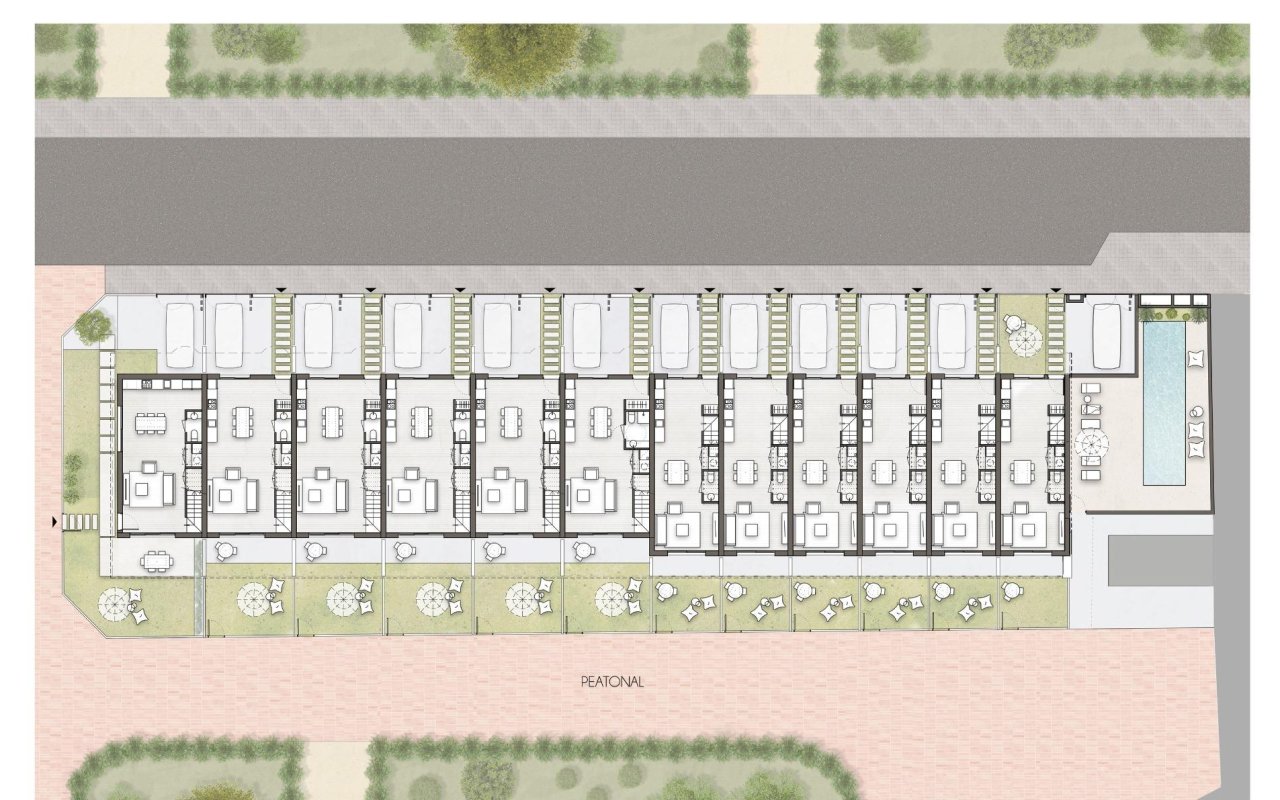Obra nueva - Villa - Pilar de la Horadada - pueblo