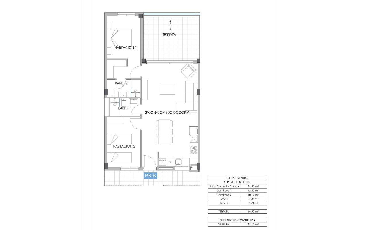 Obra nueva - Piso - Villajoyosa - Cala de Finestrat
