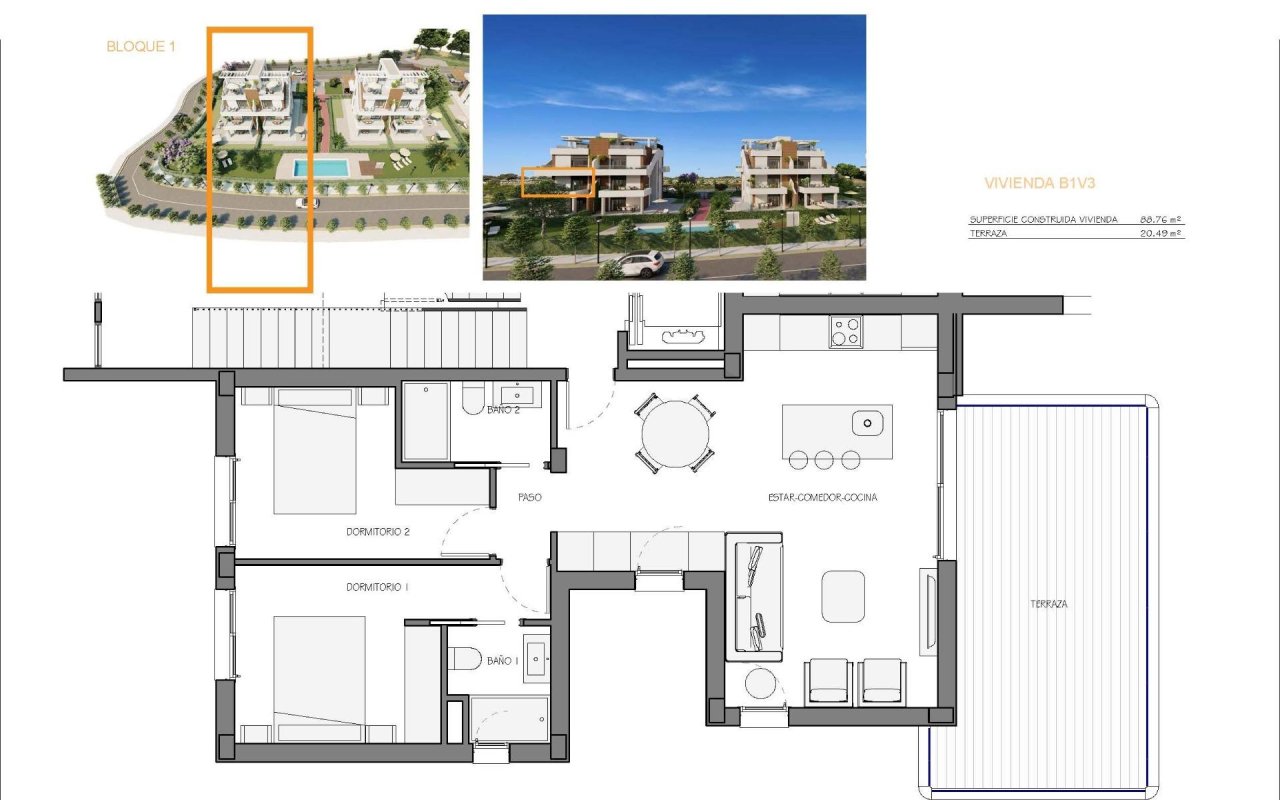 Rynek pierwotny - Apartament - Fuente Álamo - Hacienda del Alamo