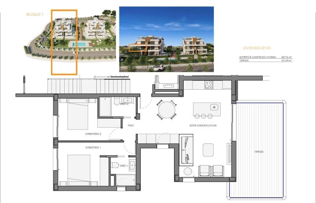Rynek pierwotny - Apartament - Fuente Álamo - Hacienda del Alamo