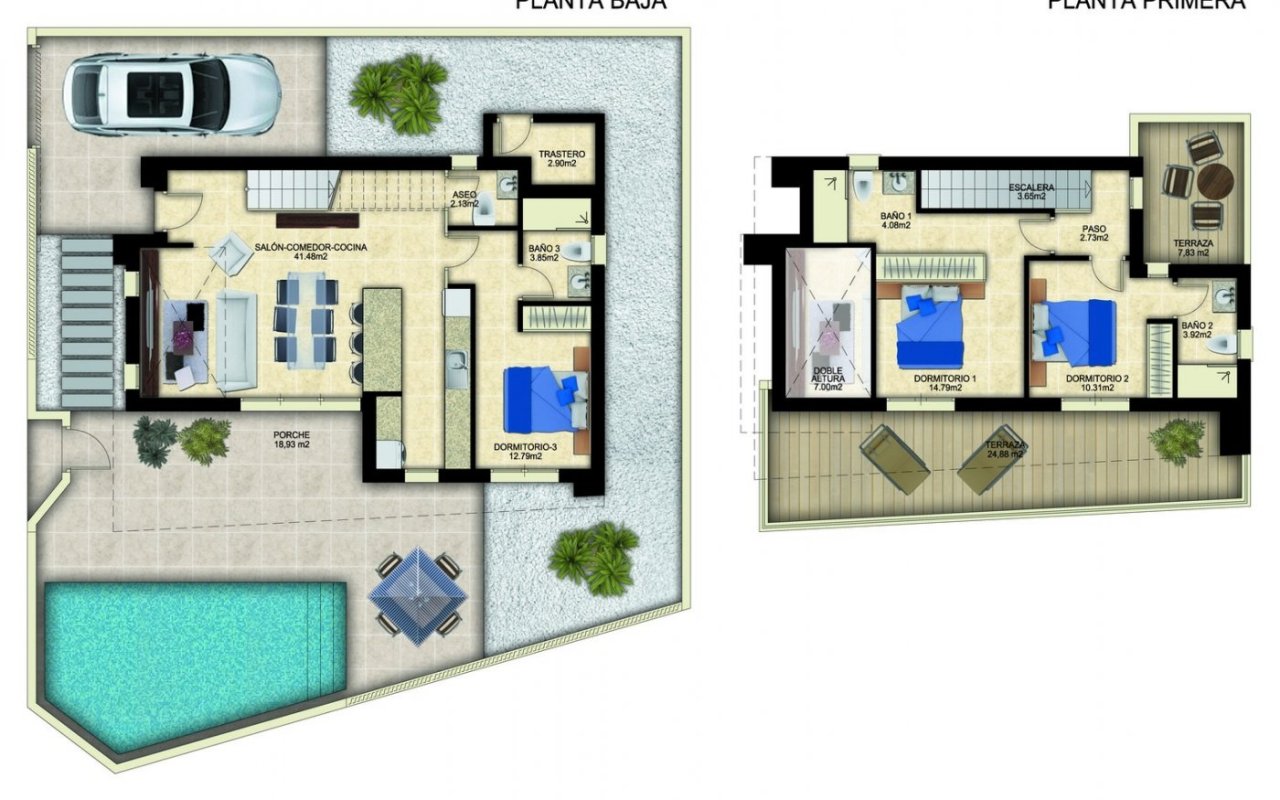 Obra nueva - Villa - Benijofar - Polideportivo