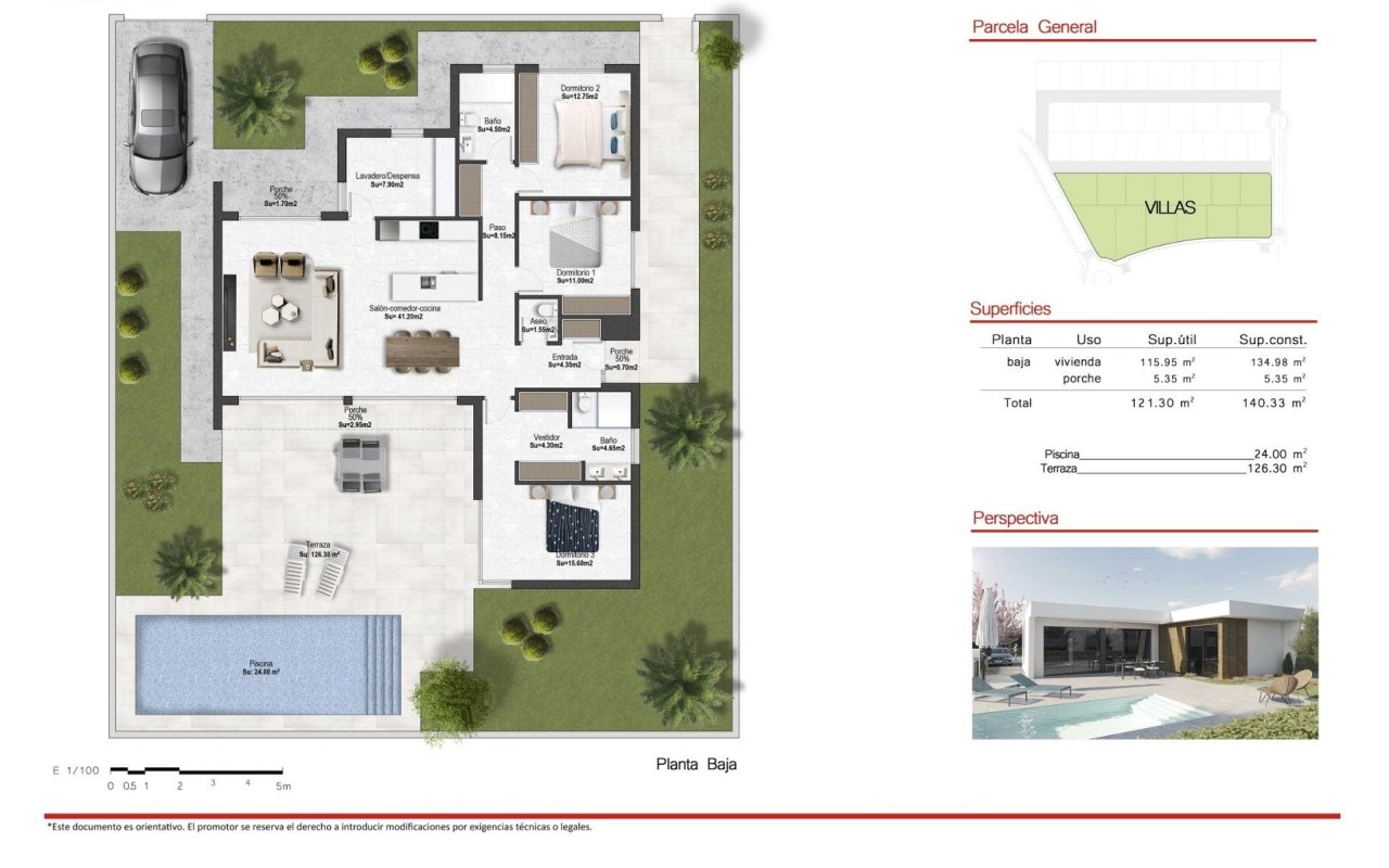 New Build - Villa - BAÑOS Y MENDIGO - Altaona Golf