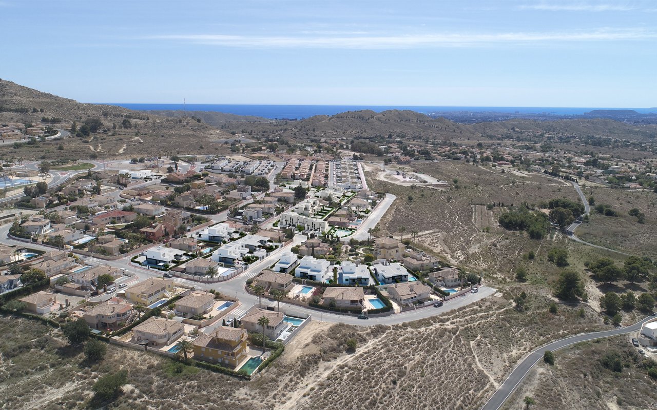 Obra nueva - Villa - Busot, zona Bonalba Golf (Alicante) - Spain