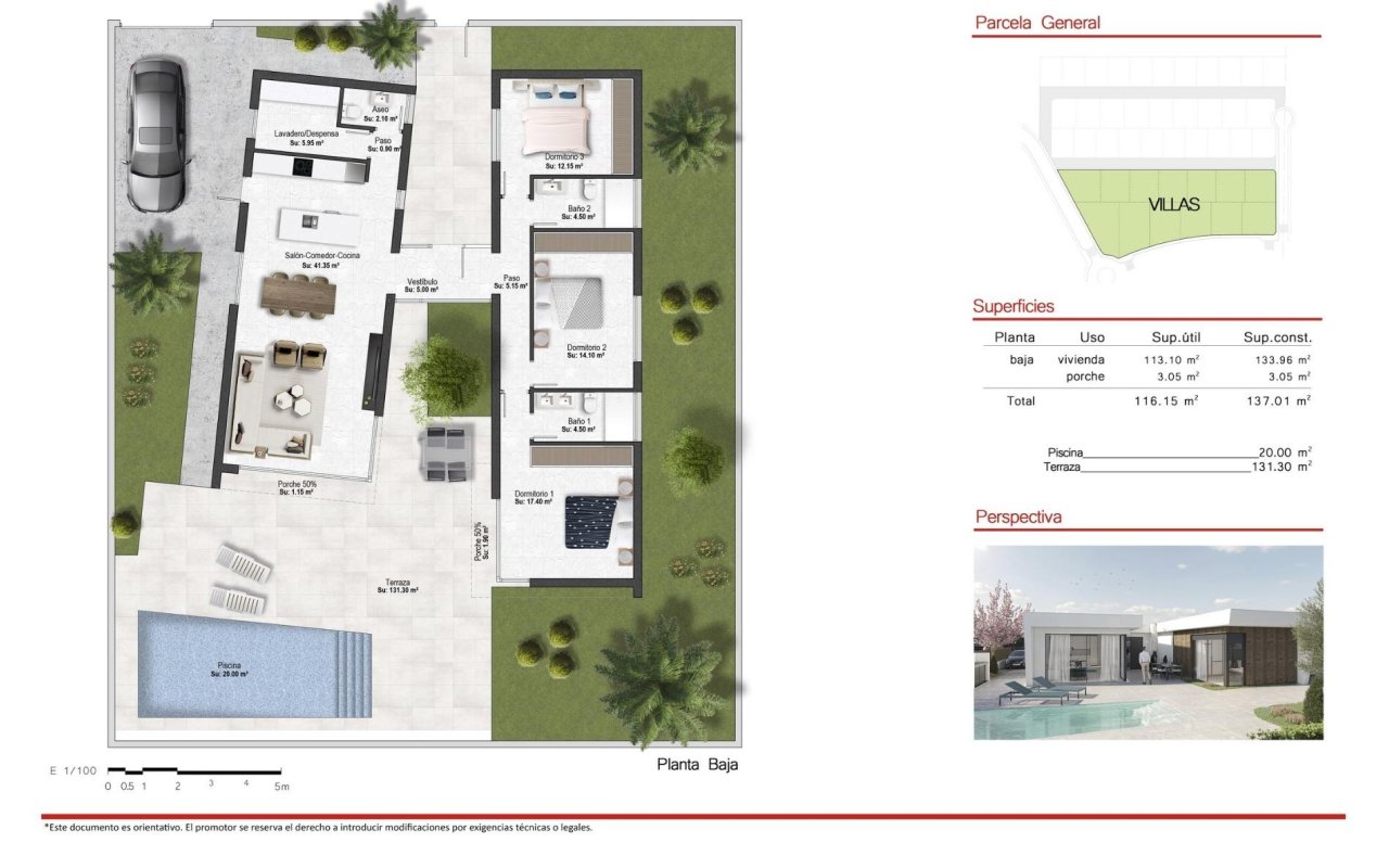 New Build - Villa - BAÑOS Y MENDIGO - Altaona Golf