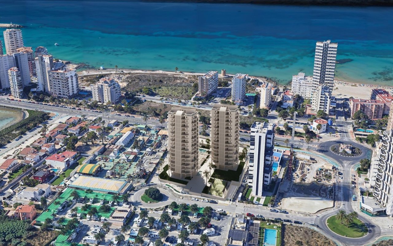 Obra nueva - Piso - Calpe - Playa Arenal