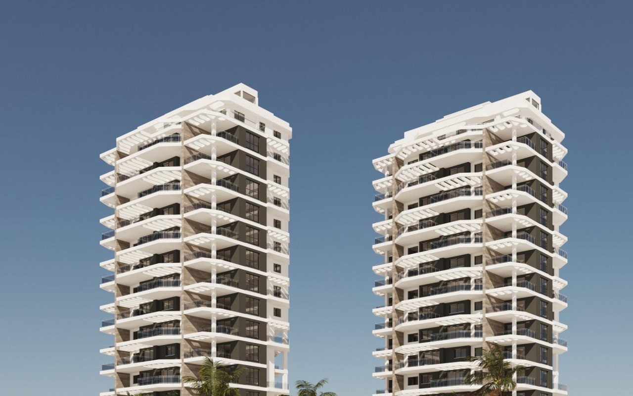 Obra nueva - Piso - Calpe - Playa Arenal