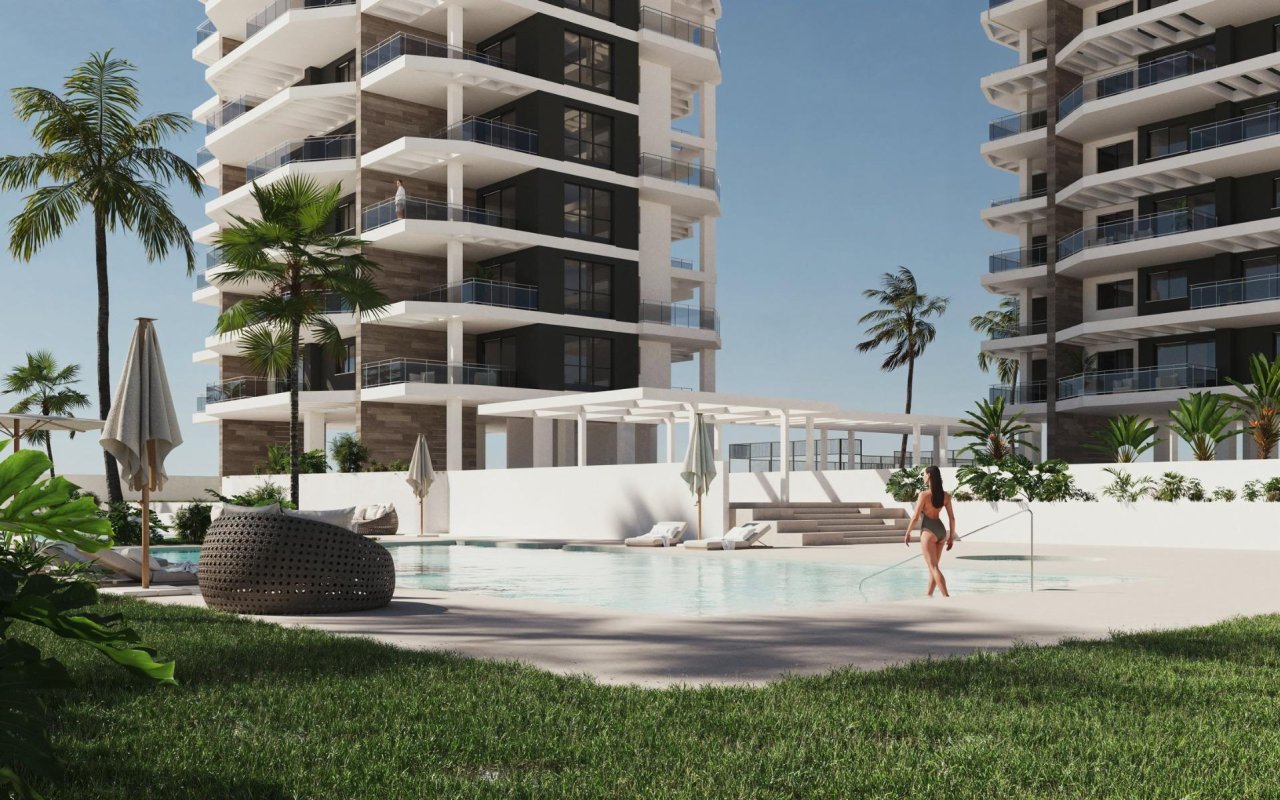Obra nueva - Piso - Calpe - Playa Arenal