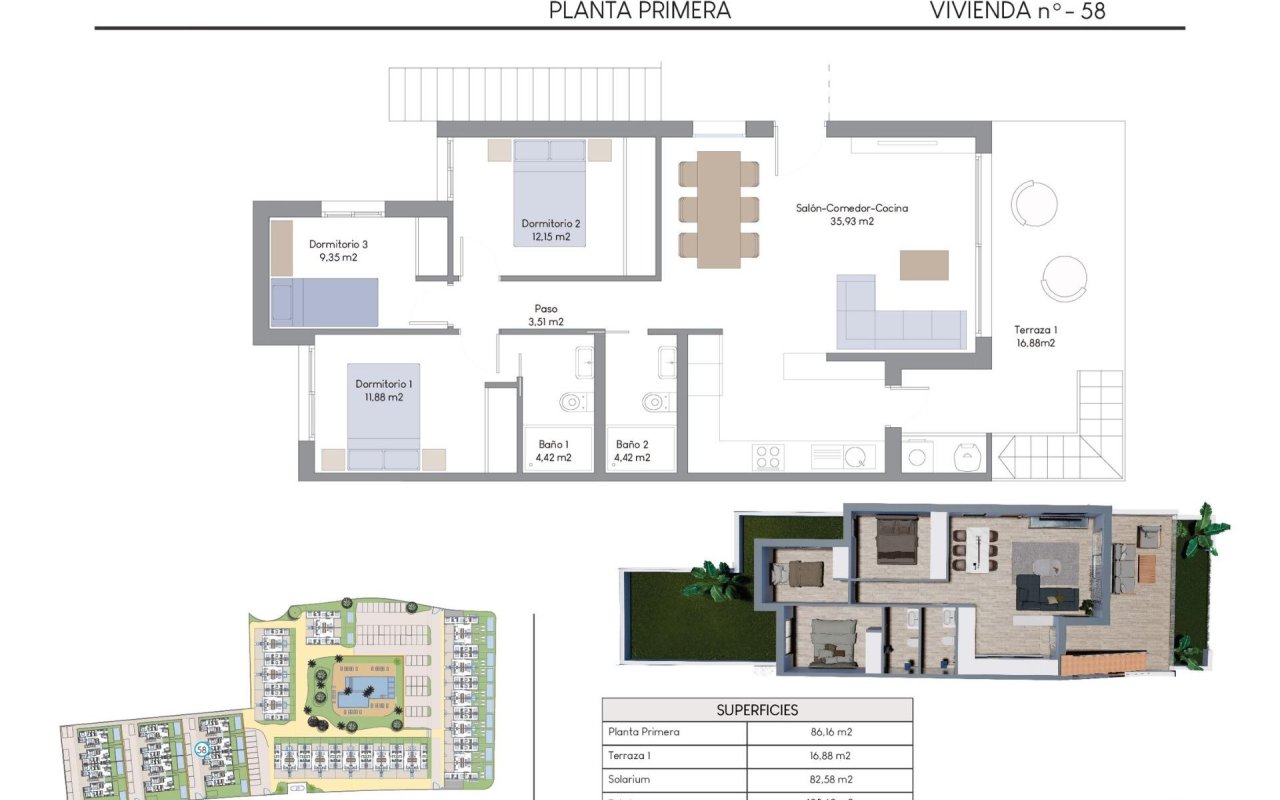 Rynek pierwotny - Bungalow - Finestrat - Finestrat hills