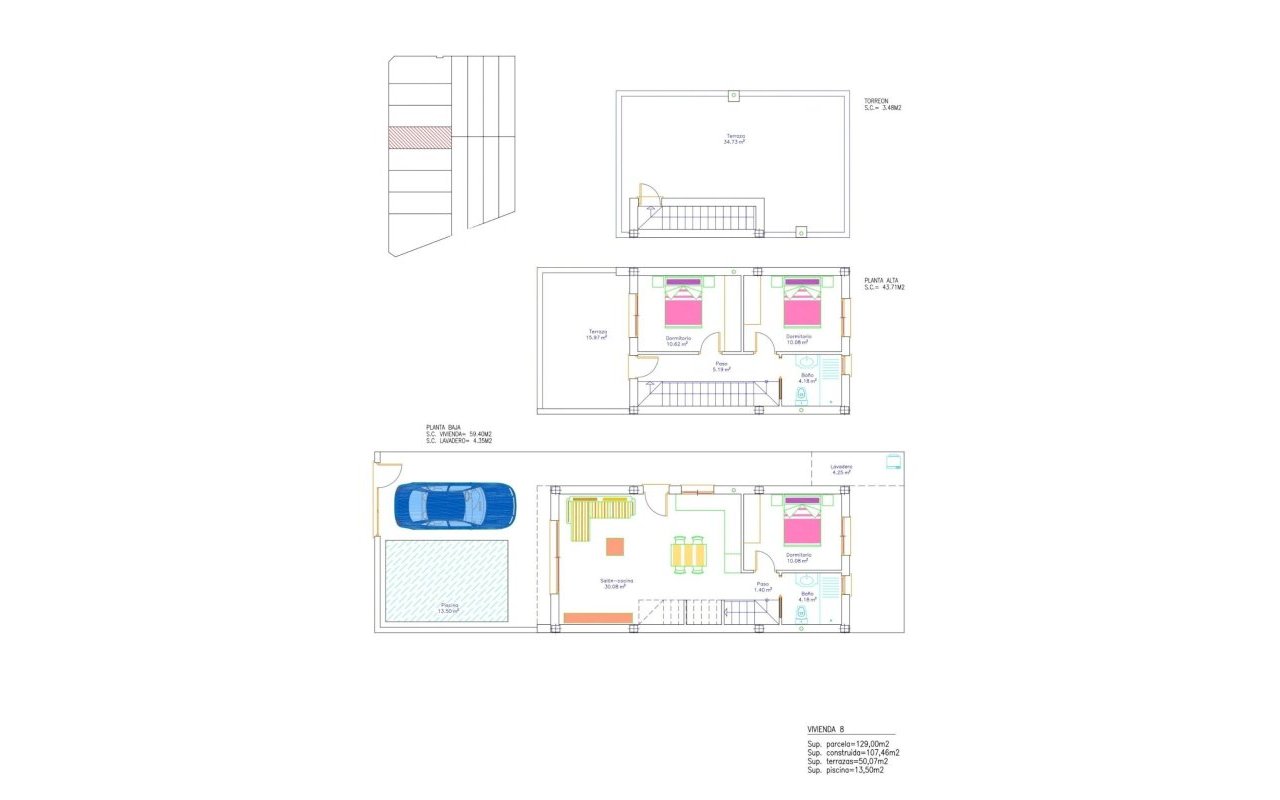 Obra nueva - Villa - San Pedro del Pinatar - Los antolinos