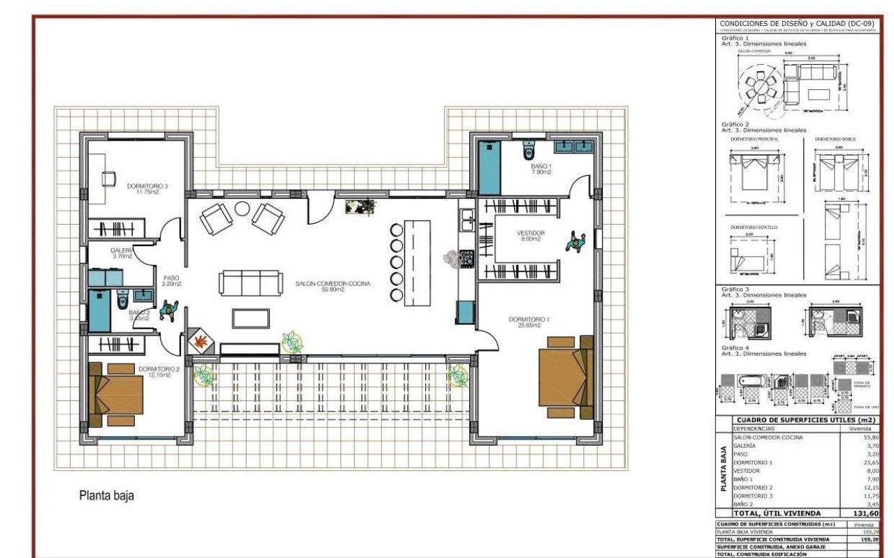 Obra nueva - Villa - Pinoso - Camino Del Prado