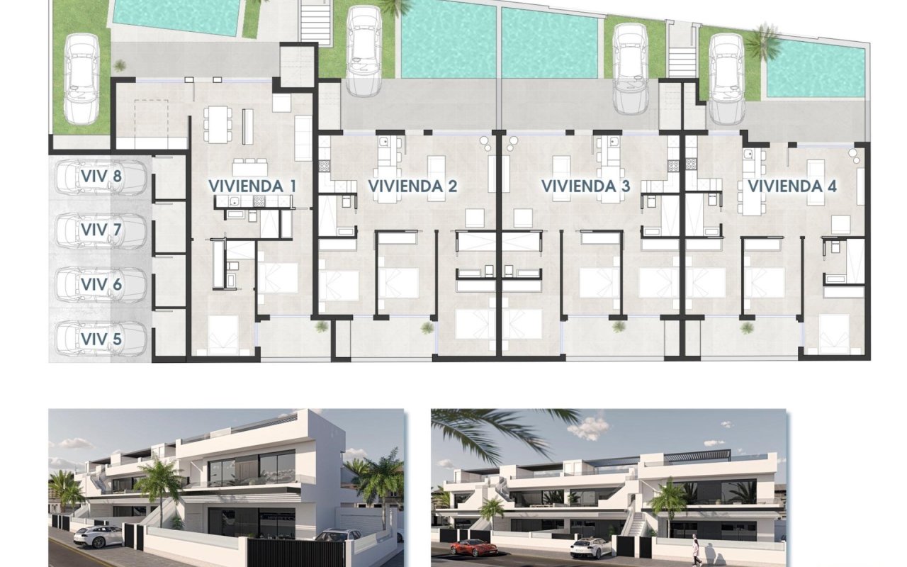 New Build - Bungalow - San Pedro del Pinatar - Las esperanzas