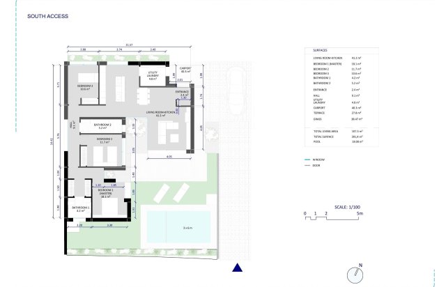 New Build - Villa - BAÑOS Y MENDIGO - Altaona Golf