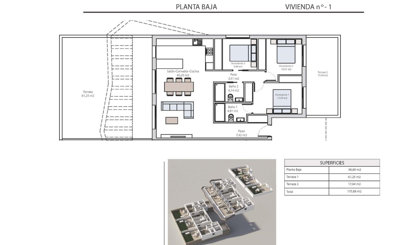 New Build - Bungalow - Finestrat - Balcon de finestrat