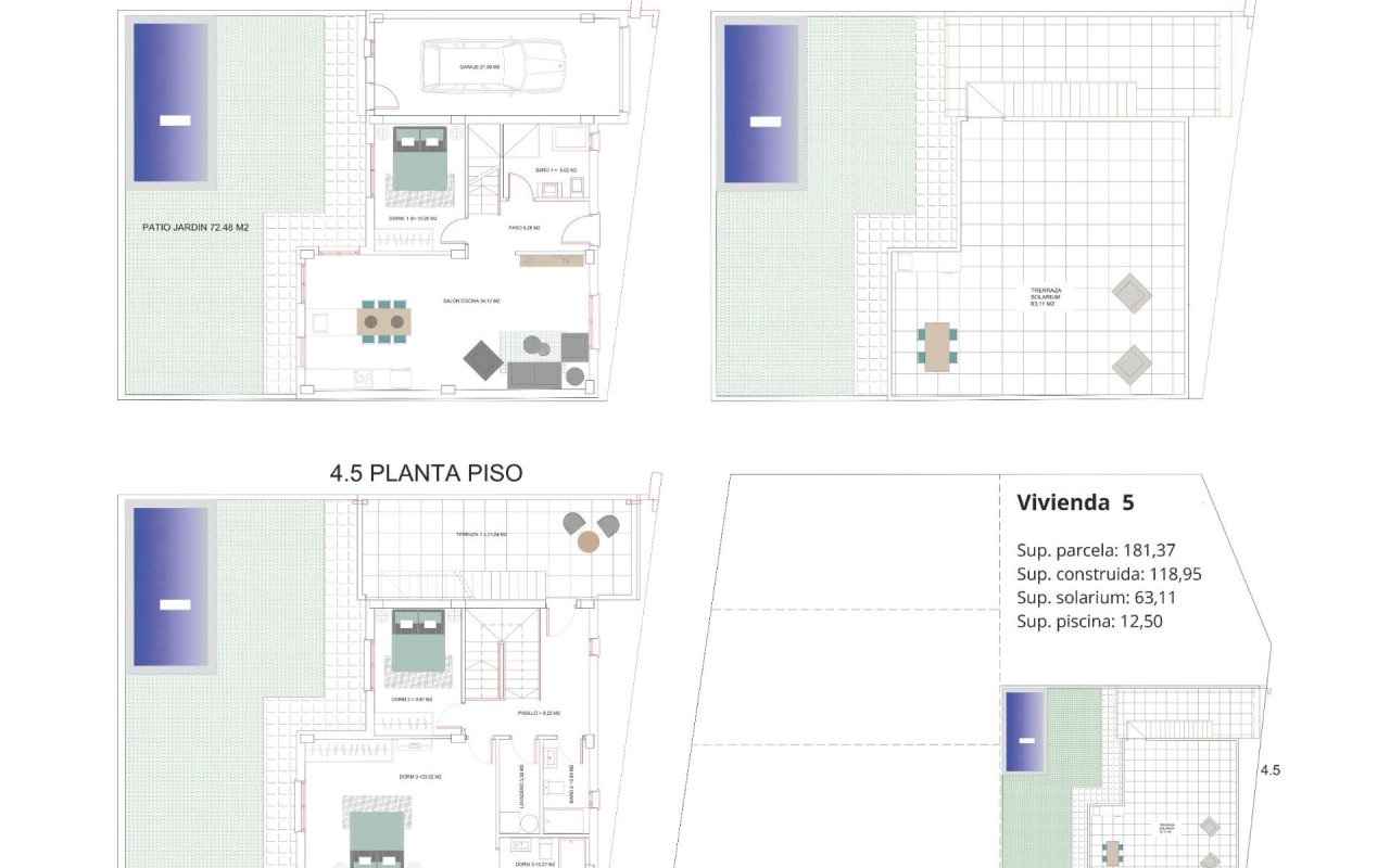 Obra nueva - Villa - Los Belones - pueblo